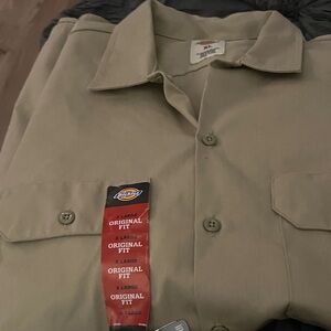 Dickies Tan Original Fit Shirt